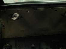 rear seat trunk divider