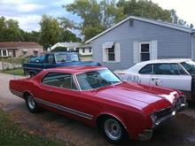 My Daily Driver (68 F100) - My Red Starfire - My dads old OLDS