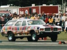 FORMER PAUL MAYO CHESROWN OLDS VISTA CRUISER SEEN HERE AS LATE AS 1985.  GOOD CHANCE CAR IS PROBABLY STILL IN EXISTENCE TODAY