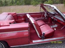 The bucket seats and carpet have been redone but the rest is original in my 1962 Cutlass f-85