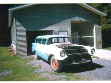 Starting to look like 56 Olds wagon