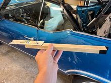 This is the spacer stick built to the Fisher Body manual specs.