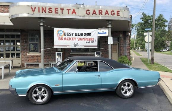 Famous "Vinsetta Garage", now a Bar & Grill, Woodward Avenue, Detroit