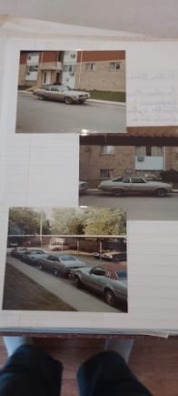 This was a 73 Ventura. The next pics were all after the Navy, back in Mich. In background of this pic is my 73 Omega I put a 455 in. Sorry pics are so small....