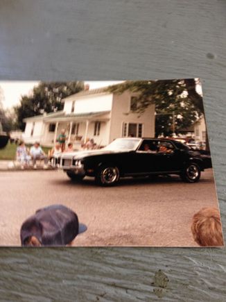 my sweet 72 supreme back in 1988,black on black factory 455 bucket console, blocked primer forever then paint, dang ex wife!!