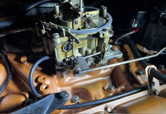 Throttle Rod re-installed. Everything works perfect. No more slop / end play