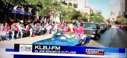 Joe Brown's Cutlass on TV