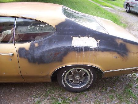 1970 oldsmobile cutlass supreme this will have to be fixed soon