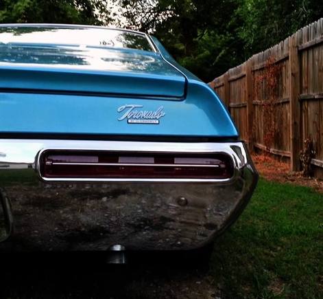 The Toronado after a nice summer bath 2013