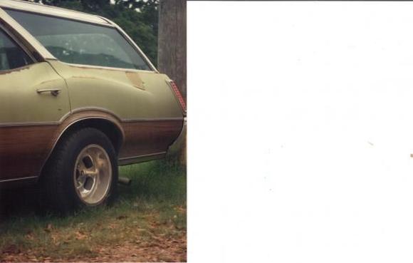 The green one bought from a private owner for $550.00. These are the rims I used on the blue Vista restoration.