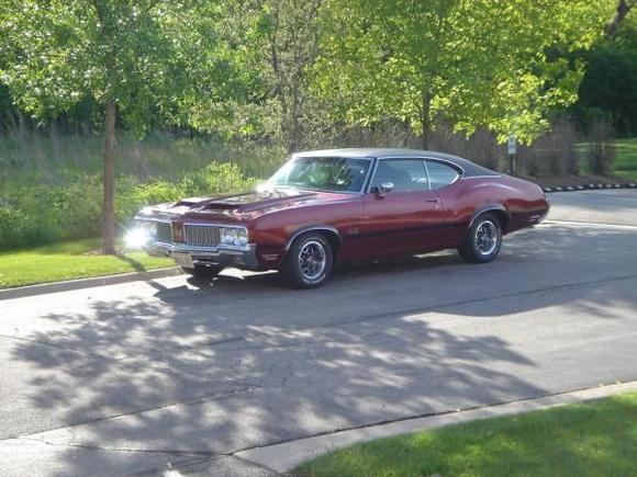 Olds Driveway Shot Sun