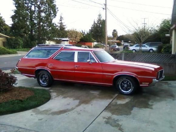 Downsized the front wheels to 14's and kept the 15's in the rear