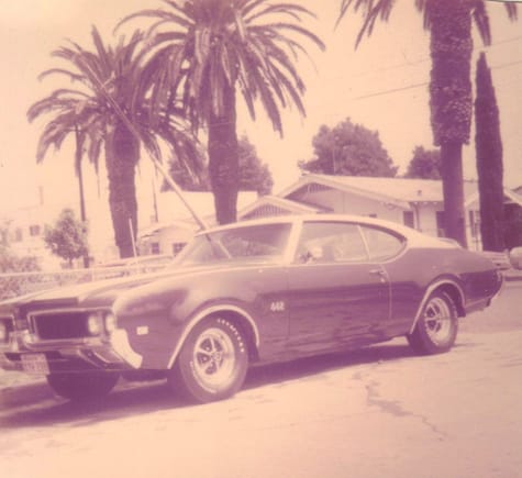 This is a pic of my first car - same color combination only a holiday coupe instead of a convertible!  Randy C.