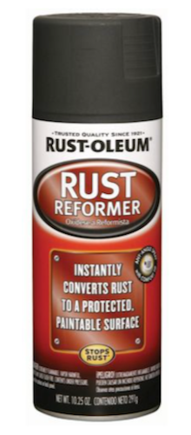 Rust-o-leum "Rust Reformer" sprays like primer