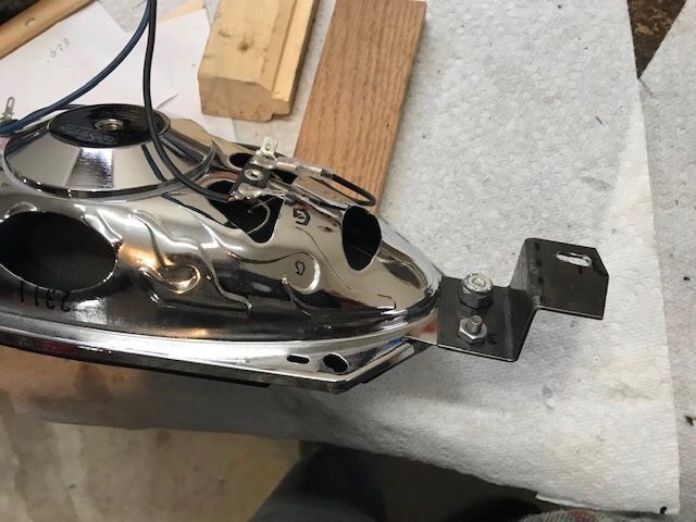 I had to bend up some new mounting brackets