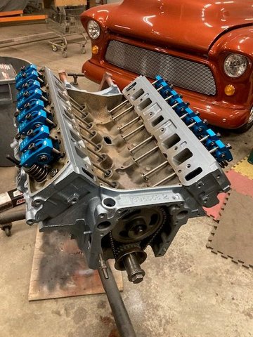 Valves are set.