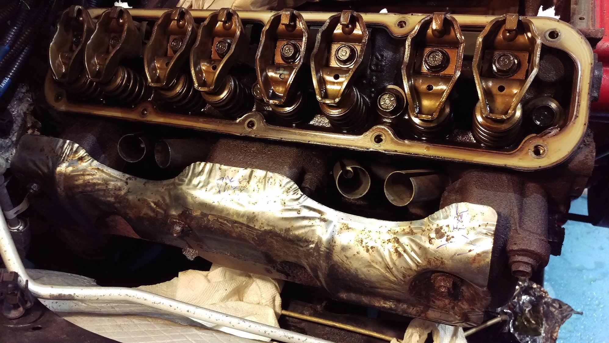 Magnum 5.9 Cylinder Heads Down to the Removal Part Any Tips Advice