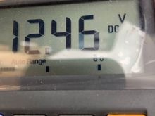 Voltage on the new circuit. 