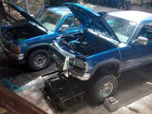 Couldnt do it any better than this.
Oh wait yeah i did hose the whole interior down on the donor.
Yup. Now ive got a chance