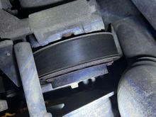 View from underneath the truck; passenger side. 