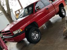 All on, and in her is stock, and I plan on keeping her that way. I don’t believe in modifications for second generation Ram’s. ☺️