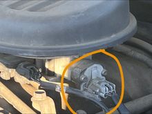 Yea sorry about not highlighting the part, thank you everyone for helping identify it. Its called the throttle position sensor. 

It’s just my truck has been failing me. It’s been having problems from staying on. Every time I start the truck I have to keep accelerating or else if I let go of my gas pedal it dies on me. Do you guys think this would need to be replaced in order to fix the problem? 