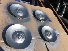 Rustoleum has a perfect match paint out now for the Centercaps on R/T wheels, “steel” is the color.