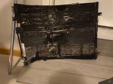 Removed condenser