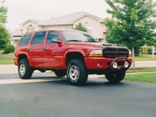 1999 Durango.  250,000 miles when I traded her in