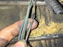 Bad wire that was fixed 