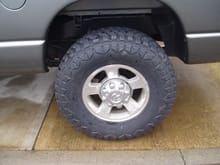 Tire and wheel