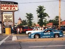 On the street during the Hot Rod Supernations in Boardman Ohio