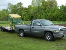 JD 4020 Cab off to the auction