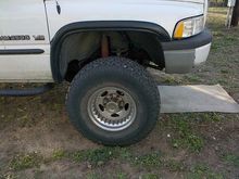 35's front....will she wear 37's with no problems?