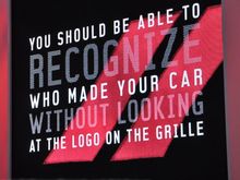 A look at the Dodge debut backdrop