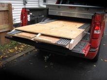 ramps stored/tucked away.