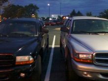 TS lift vs no lift just happened to pull up next to one at the movie store. so i snapped this with my phone