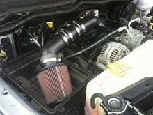 My custom CAI with the airbox lid off.