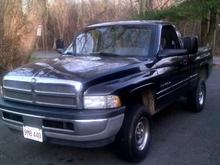 New Tow Mirrors, Before painting bumper