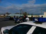 It wasn't us, it was those other guys/gals on sport bikes...honest officer!  Just kidding the cops here were really cool.