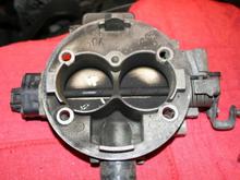 throttle body before/after cleaning
