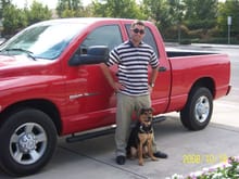 Me, the Dog, and the new truck