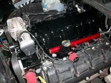 Smoothed painted LX manifold (0273)