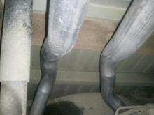 2 1/4 inch pipes.