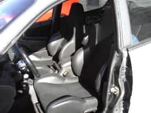 SRT-4 seats front and back