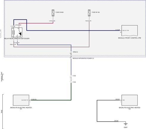 2011 Dakota Laramie Heated Backlite Wiring