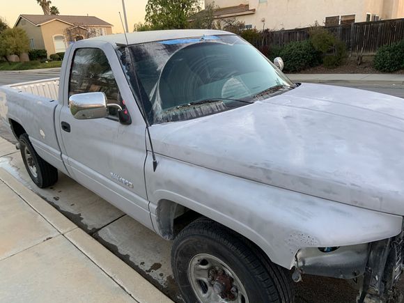 Post dustless blasting, highly recommend it as an abrasive blasting method.