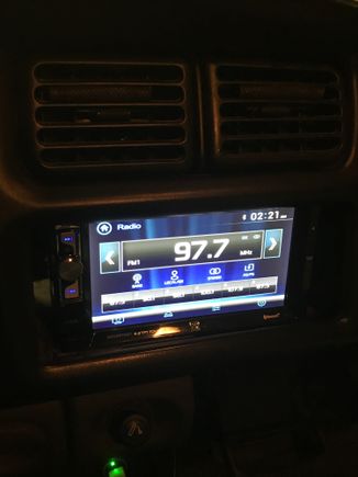 I added a new touchscreen and speakers