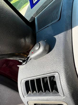 Drivers Side top Dash Gap 