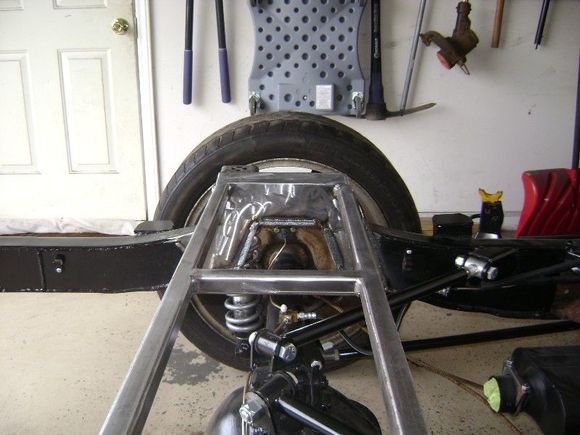 Plenty of clearance for the suspension now. 